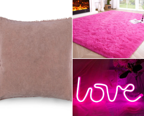 Pretty in PINK cover photo collage