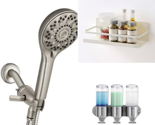 Shower & Bath Essentials cover photo collage