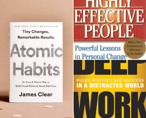 Books That Changed How I Think, Learn & Grow cover photo collage