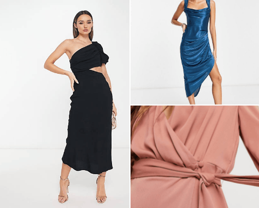 ASOS dresses you will like 😍🤍 cover photo collage