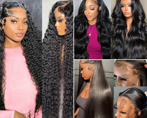 Amazon Wigs🫦 cover photo collage