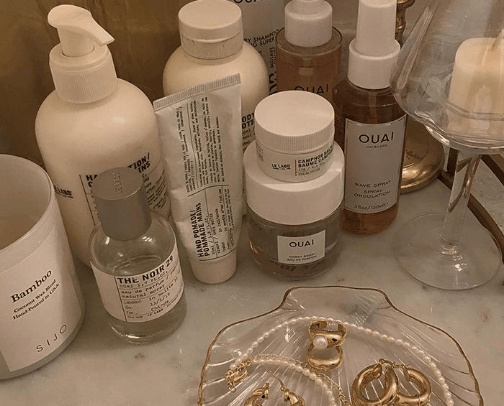Skin care cover photo collage