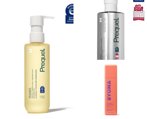 My current skincare cover photo collage