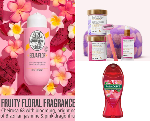 Shower and body care I love 🚿 cover photo collage