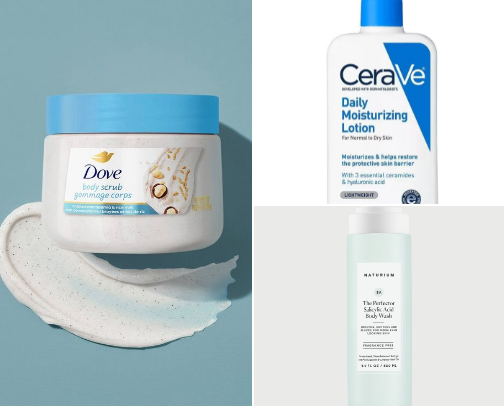 Shower and body care I love 🚿 cover photo collage