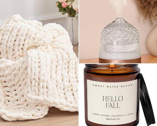 Cozy Home Faves cover photo collage
