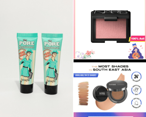 Makeup Worth to Repurcase cover photo collage