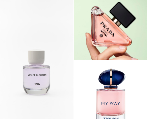 The best choice of perfume for a perfect style! cover photo collage