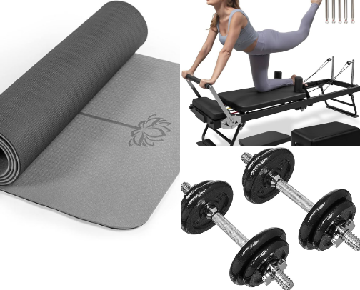Workout and Lifestyle cover photo collage