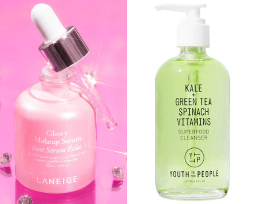 skincare for combination skin🧖‍♀️ cover photo collage