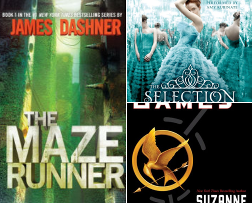 YA Dystopian Favorites You Can’t Put Down cover photo collage