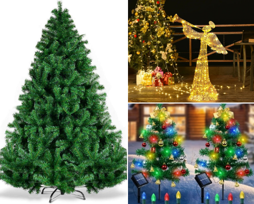 Christmas Decorations cover photo collage