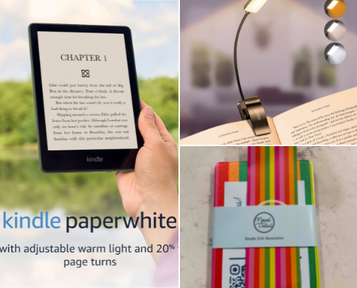 Reading cover photo collage