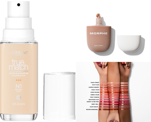 BEST drugstore makeup cover photo collage