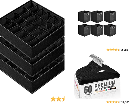 Storage and Organization cover photo collage