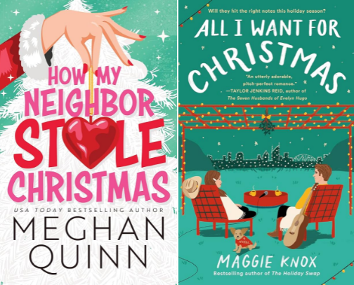 Romance Holiday Books 🎄📖 cover photo collage