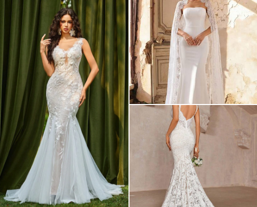 Say Yes to the Dress: Wedding Gowns👰‍♀️ cover photo collage