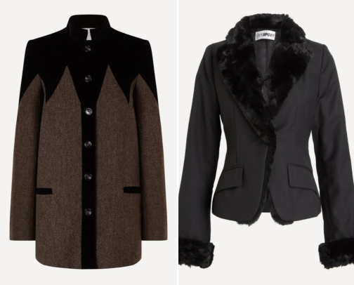 Chic Outerwear & Tailored Blazers Collection cover photo collage