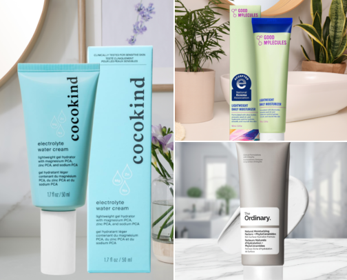 Top-Rated Face Moisturizers for Deep Hydration & Plump Skin cover photo collage