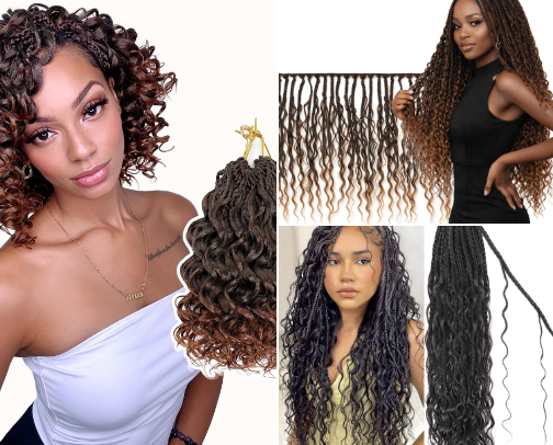 Hair that's easy to install for black women cover photo collage
