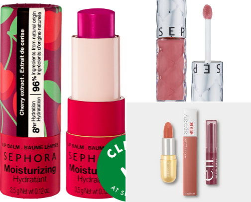 Favorite Lip Essentials 👄 cover photo collage