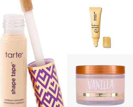 What’s in my makeup bag 🩷🎀 (BEST RECS 2025) cover photo collage