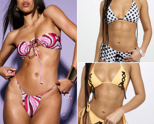 Baddie on a Budget Swimwear! cover photo collage