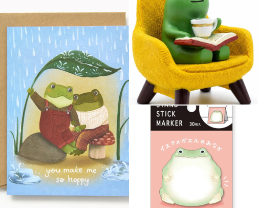 Frog Lovers cover photo collage
