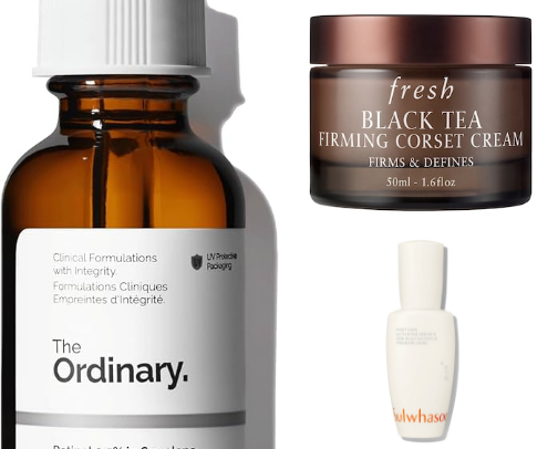 Nighttime Reset Skincare Routine cover photo collage