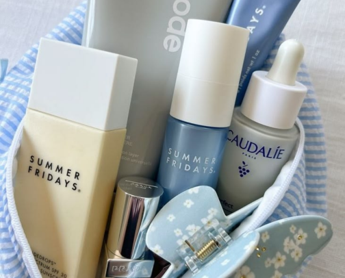 My actual skincare routine cover photo collage