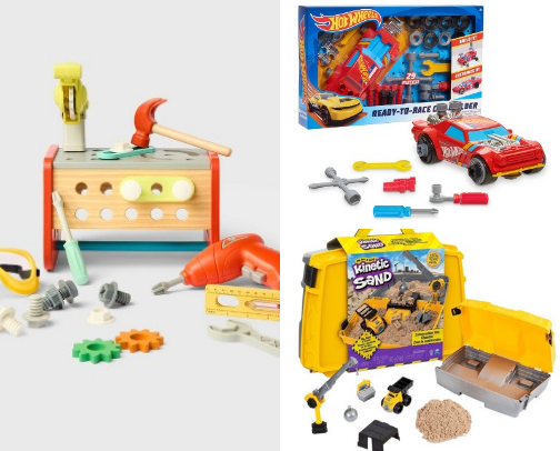 Toys my toddler loves 🫶🏻 cover photo collage