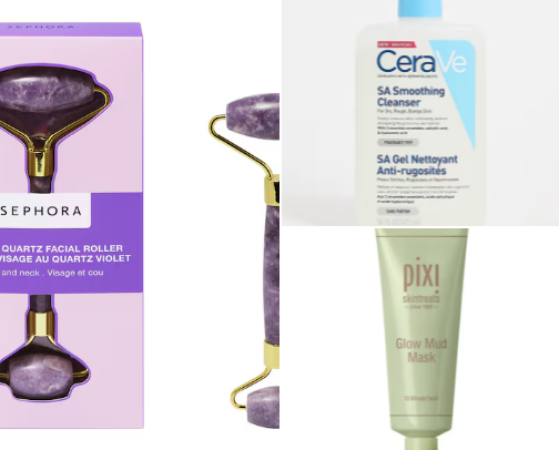 Skin care🌸 cover photo collage