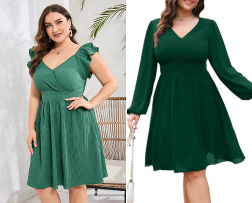 Hard to find some dresses for plus-size? Here's what I can recommend to help you slay ✨ cover photo collage