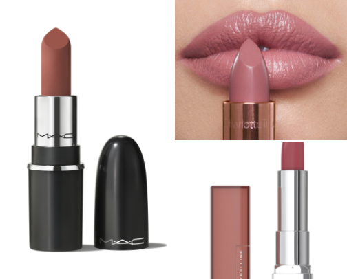 5 Nude Lipsticks That Look Good With Almost Any Makeup 🤎 cover photo collage