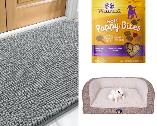 Pet items cover photo collage