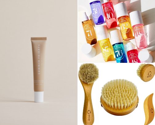Essentials  in the beauty department cover photo collage