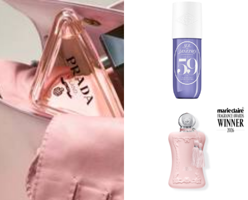 Long-Lasting Women’s Perfume Spray cover photo collage