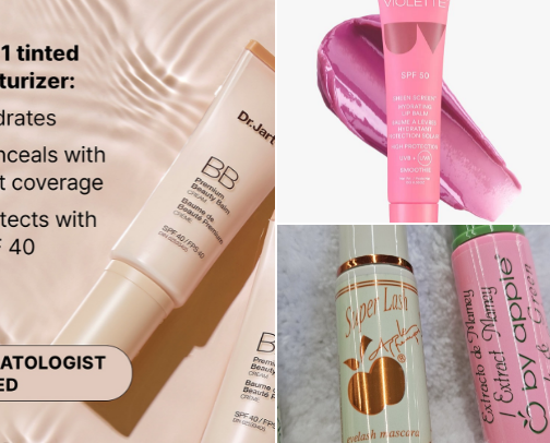 My favorite beauty recs cover photo collage