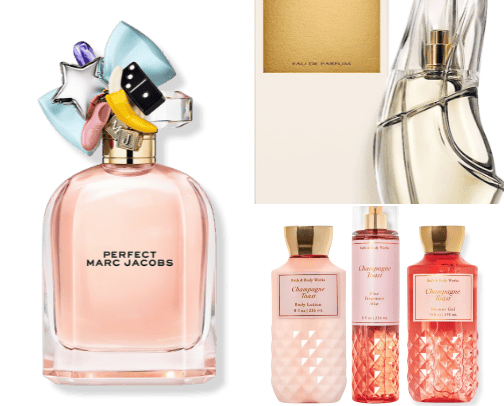 Luxury Scents for Her cover photo collage