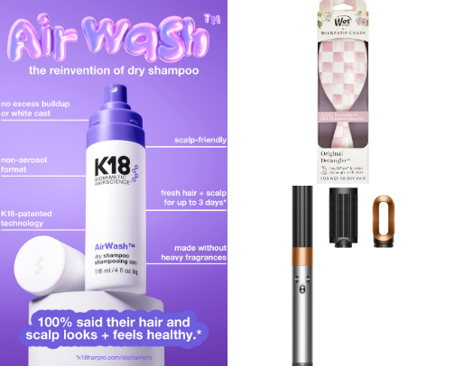 Hair Must Haves cover photo collage