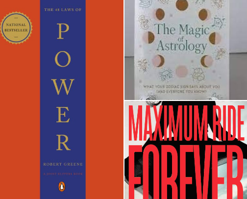 My favorite book recs cover photo collage