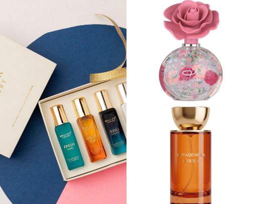 Perfume for Her cover photo collage