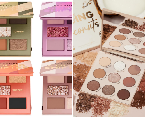 Eyeshadow Palettes cover photo collage