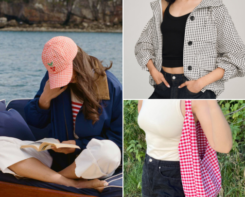 Gingham Goodness #️⃣ cover photo collage