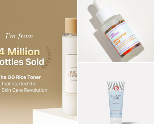Best skin care cover photo collage