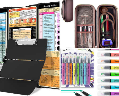 Nursing Student Survival Kit cover photo collage