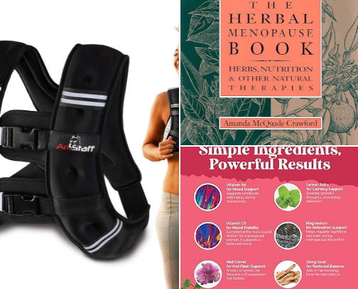 Menopause support cover photo collage