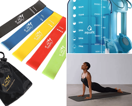 Home gym essentials cover photo collage