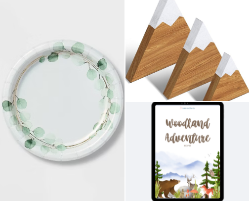 Woodland Theme cover photo collage