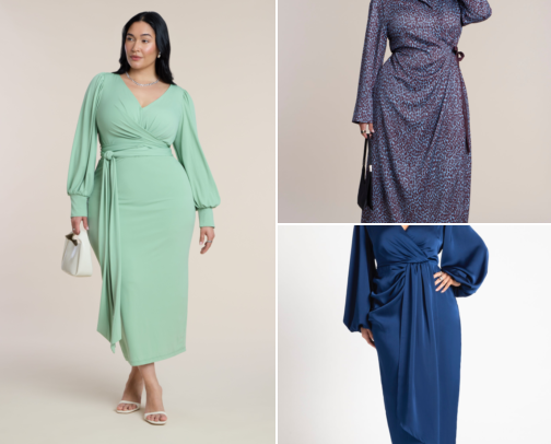 Plus-Size Pieces That Flatter, Not Hide cover photo collage